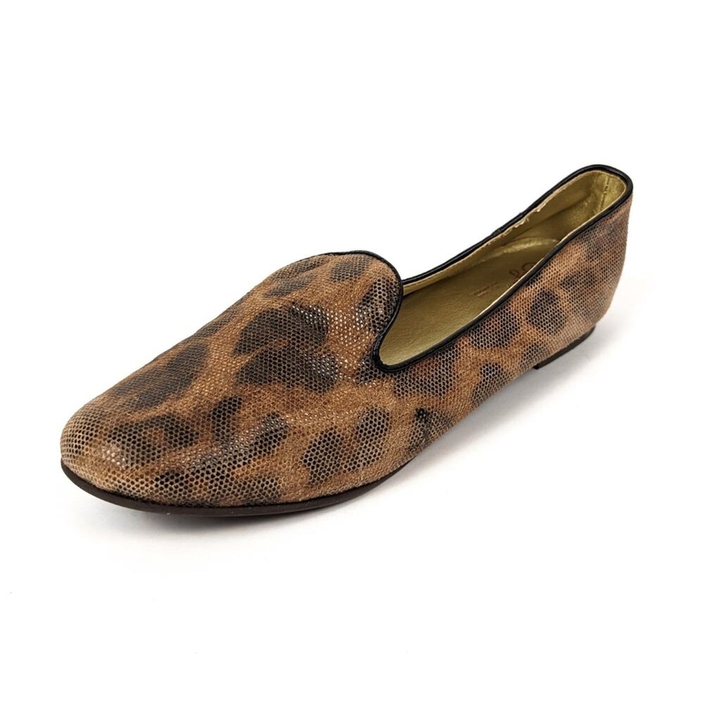 Seychelles Leopard Print Slip On Round Toe Loafers Size 6.5